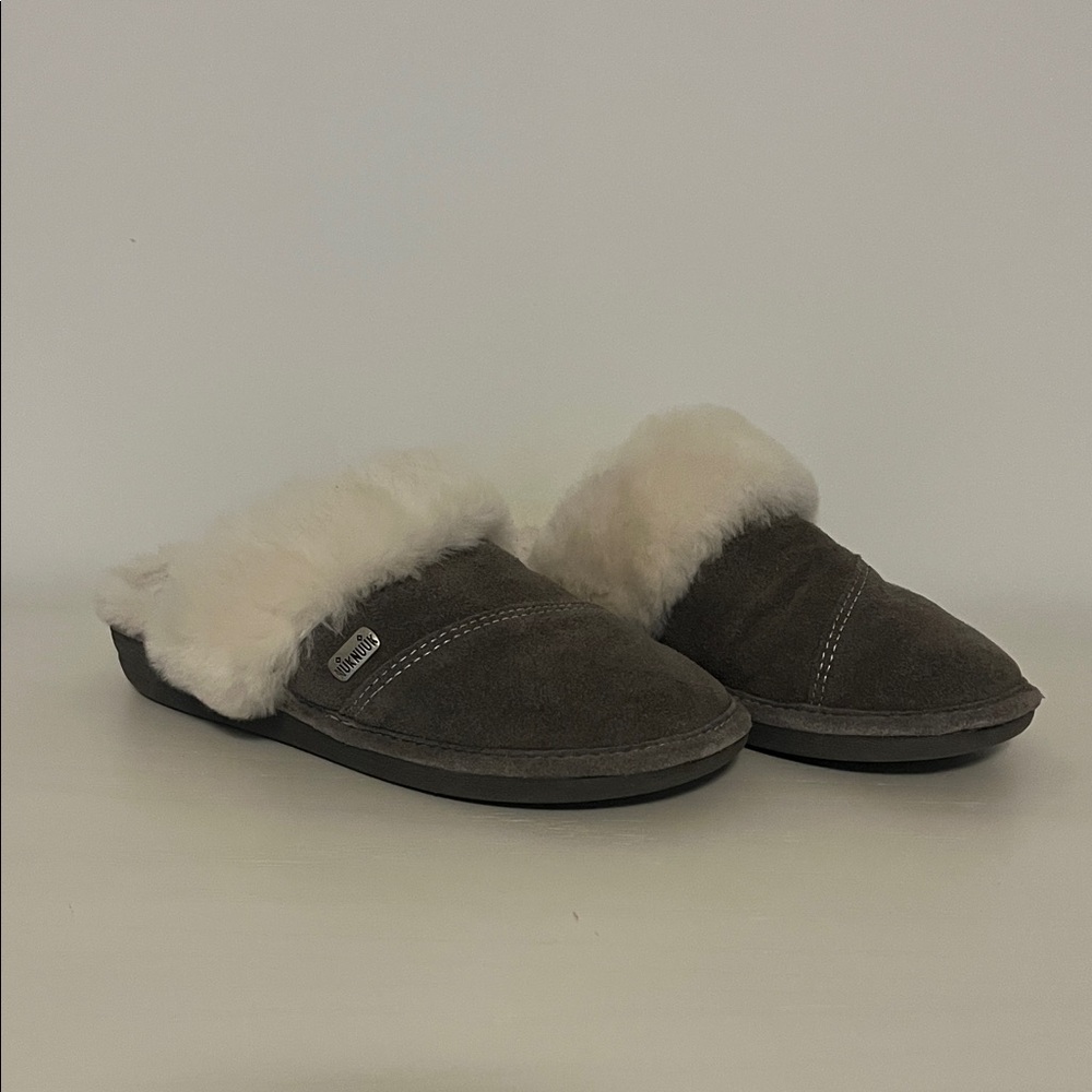 Bulbul size 6 - Cozy Brown Slippers with Lining